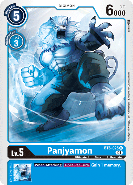 Panjyamon BT6-025-Kantocards