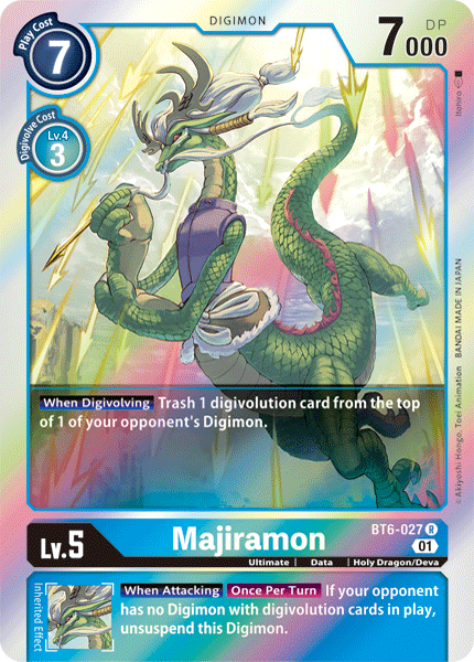 Majiramon BT6-027-Kantocards