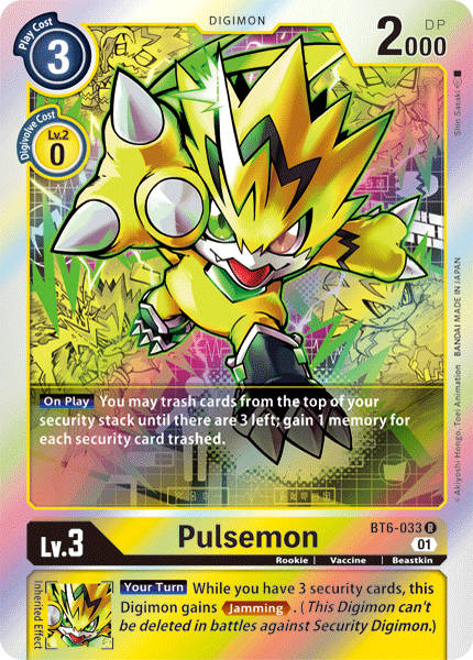 Pulsemon BT6-033-Kantocards