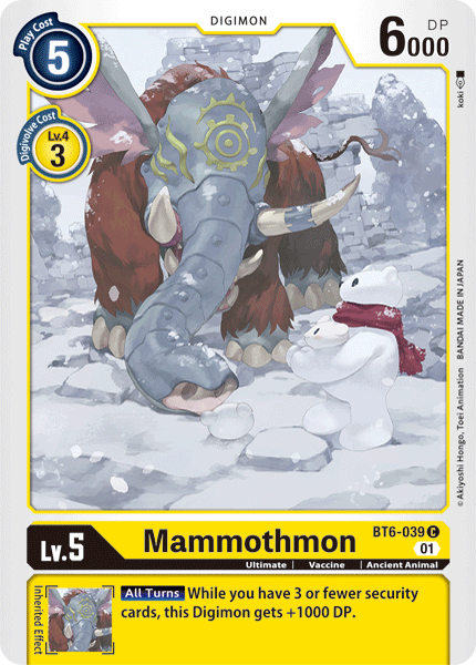 Mammothmon BT6-039-Kantocards