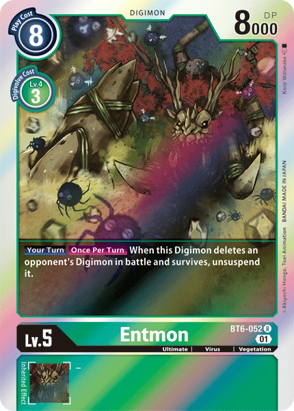 Entmon BT6-052-Kantocards