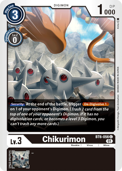 Chikurimon BT6-056-Kantocards