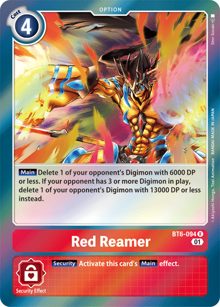 Red Reamer BT6-094-Kantocards