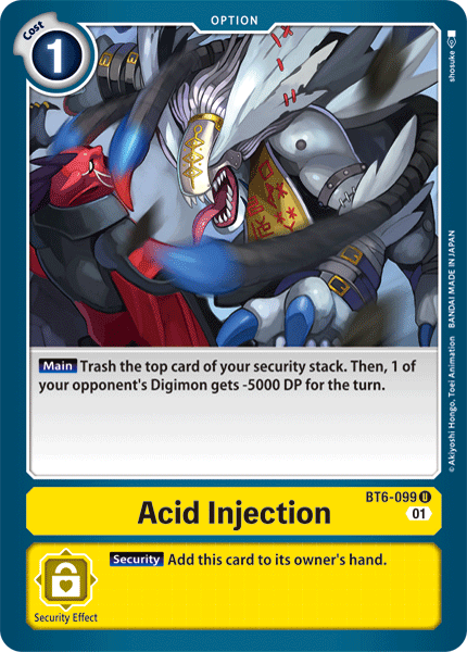 Acid Injection BT6-099-Kantocards