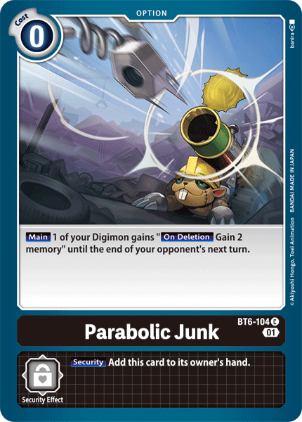 Parabolic Junk BT6-104-Kantocards