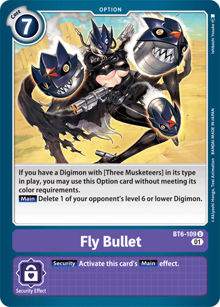 Fly Bullet BT6-109-Kantocards