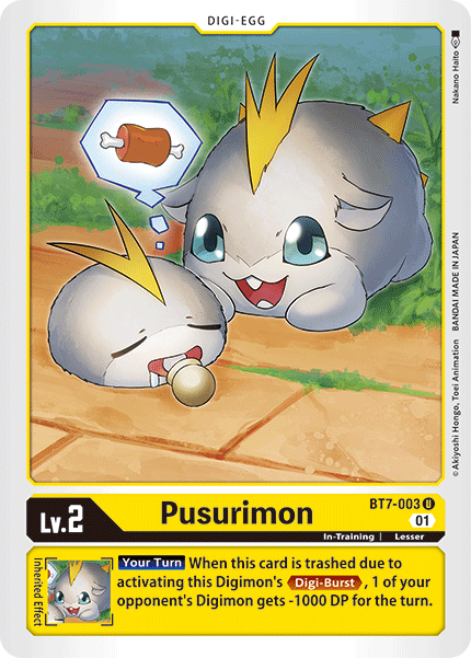 Pusurimon BT7-003-Kantocards