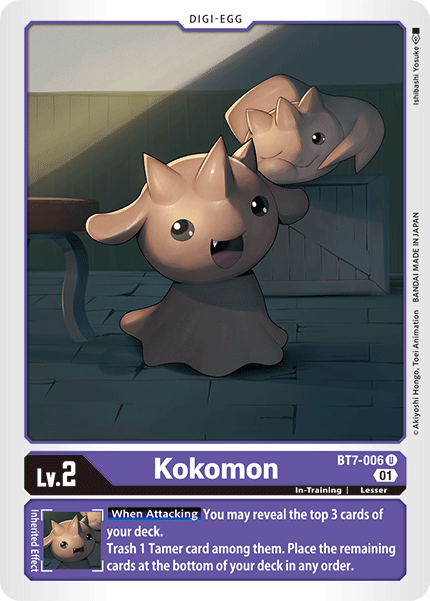 Kokomon BT7-006-Kantocards