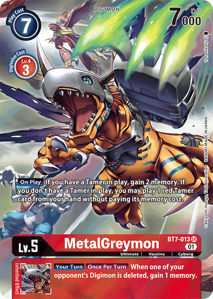 MetalGreymon BT7-013 (Arte Alterno)-Kantocards
