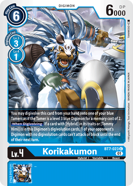 Korikakumon BT7-023-Kantocards