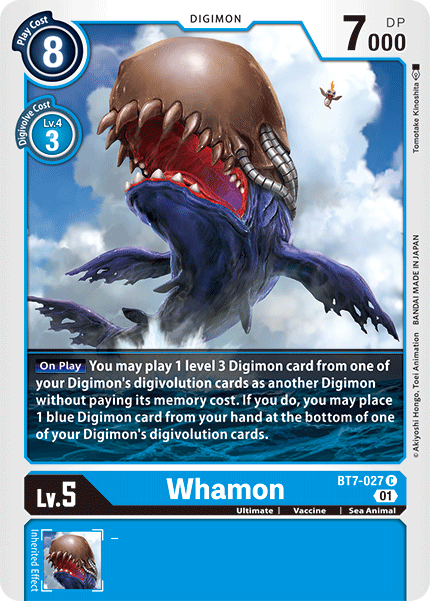 Whamon BT7-027-Kantocards