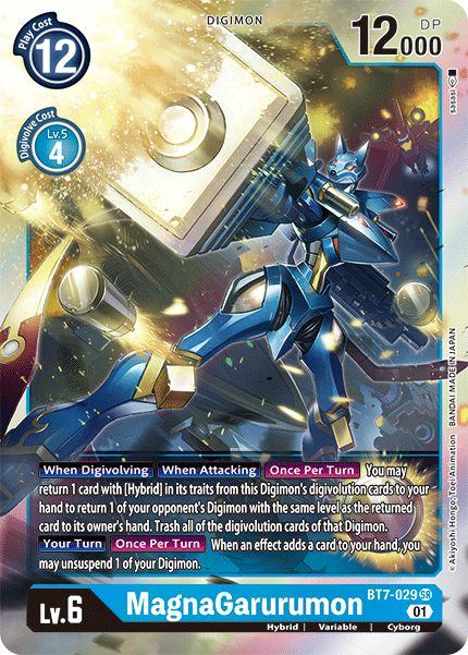 MagnaGarurumon BT7-029-Kantocards