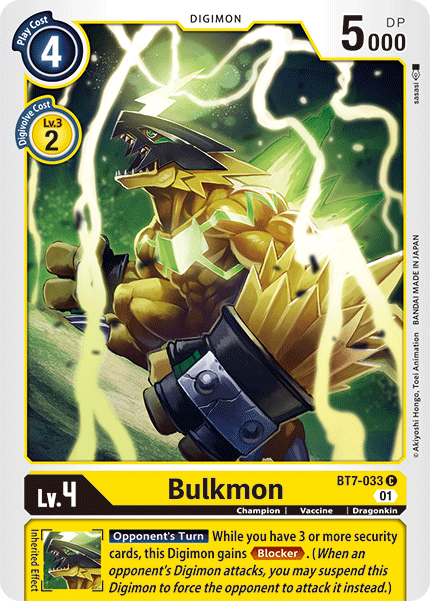 Bulkmon BT7-033-Kantocards