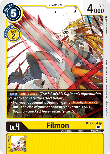 Filmon BT7-034-Kantocards
