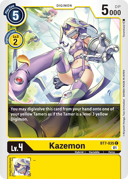 Kazemon BT7-035-Kantocards