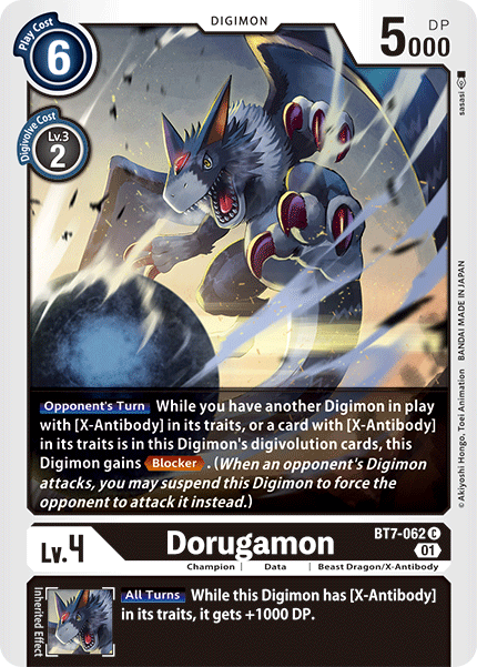 Dorugamon BT7-062-Kantocards