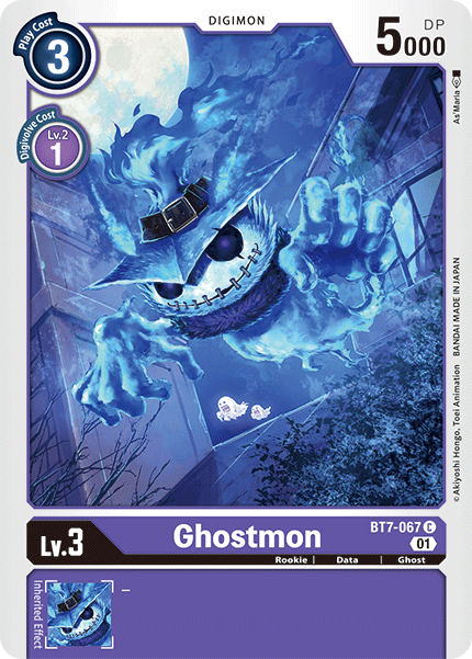 Ghostmon BT7-067-Kantocards