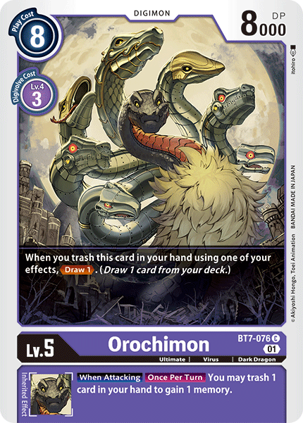 Orochimon BT7-076-Kantocards