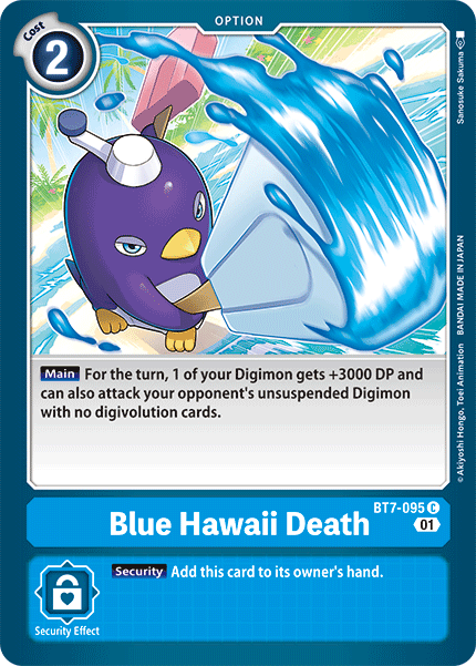 Blue Hawaii Death BT7-095-Kantocards