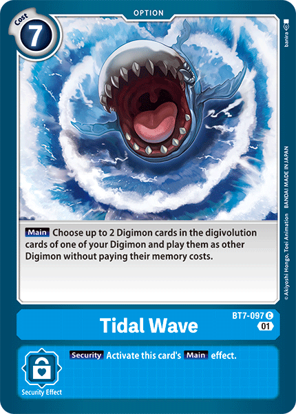 Tidal Wave BT7-097-Kantocards