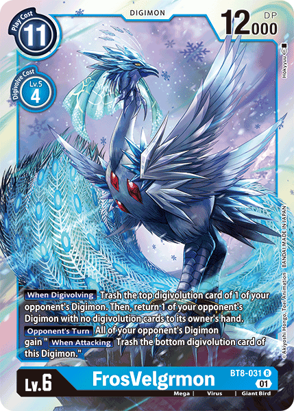 FrosVelgrmon BT8-031-Kantocards
