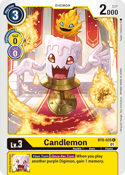 Candlemon BT8-035-Kantocards