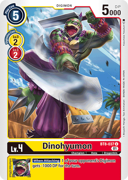 Dinohyumon BT8-037-Kantocards