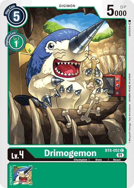 Drimogemon BT8-052-Kantocards