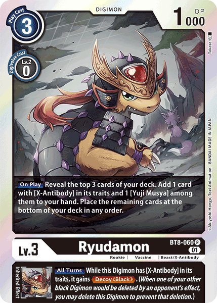 Ryudamon BT8-060-Kantocards