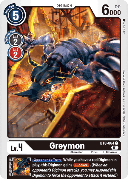 Greymon BT8-064-Kantocards