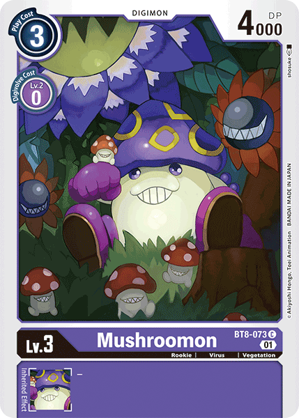 Mushroomon BT8-073-Kantocards