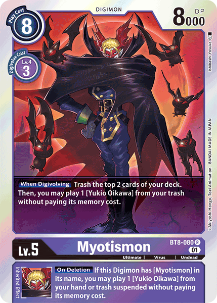Myotismon BT8-080-Kantocards