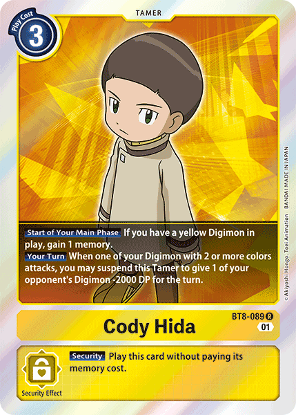 Cody Hida BT8-089-Kantocards