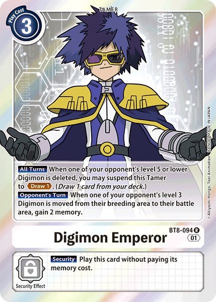 Digimon Emperor BT8-094-Kantocards