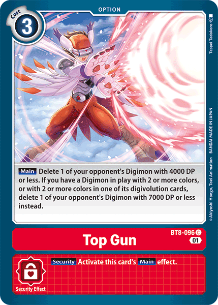 Top Gun BT8-096-Kantocards
