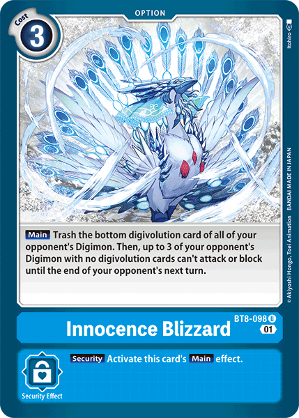 Innocence Blizzard BT8-098-Kantocards