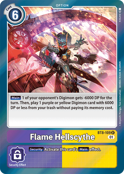 Flame Hellscythe BT8-109-Kantocards