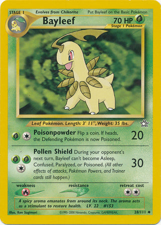 Bayleef 28/111-Kantocards