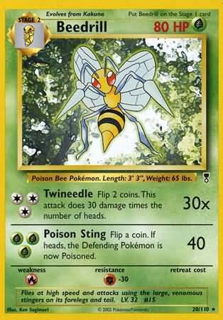 Beedrill 20/110-Kantocards