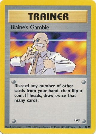Blaine's Gamble 121/132-Kantocards