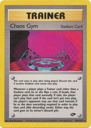 Chaos Gym 102/132-Kantocards