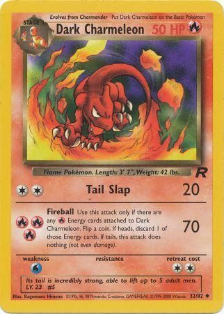 Dark Charmeleon 32/82-Kantocards
