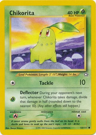 Chikorita 53/111-Kantocards