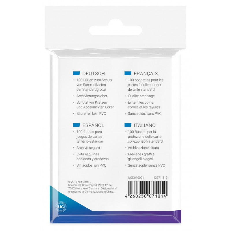 Micas Clásicas Transparentes (x100)-Kantocards