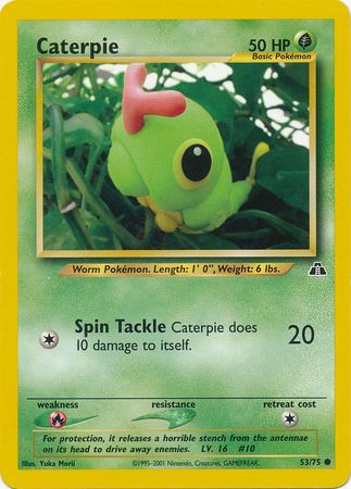 Caterpie 53/75-Kantocards