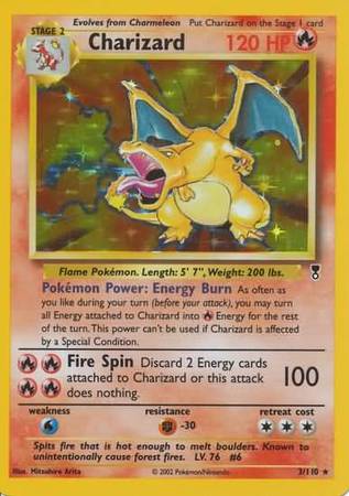 Charizard 3/110 - Holo-Kantocards