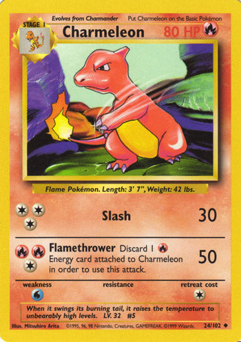 Charmeleon 24/102-Kantocards