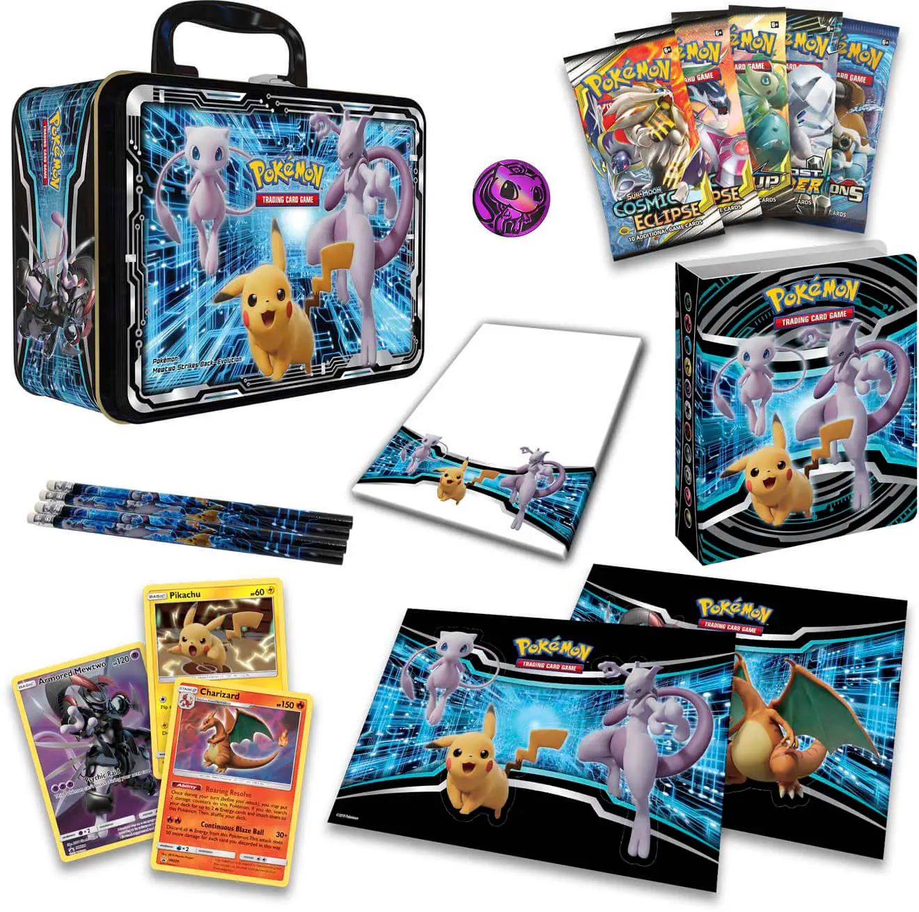 Armored Mewtwo Collector's Chest - Español-Kantocards