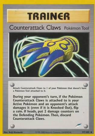 Counterattack Claws 97/105-Kantocards