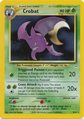 Crobat 4/64-Kantocards